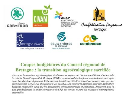 Coupes budgétaires du conseil régional de Bretagne : La transition écologique sacrifiée