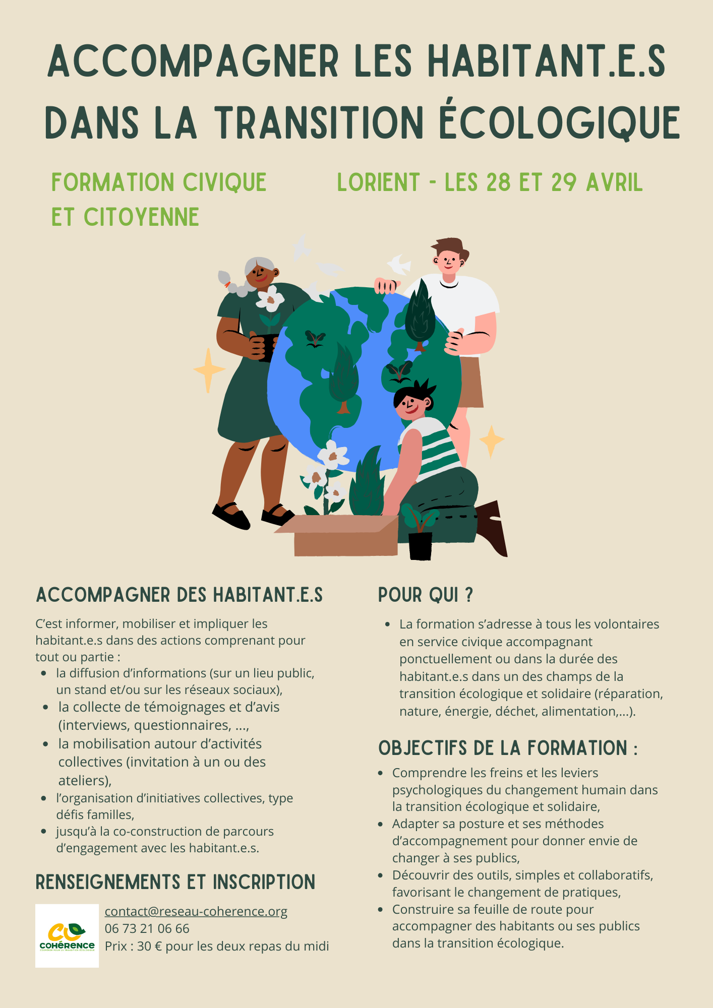 Accompagner les habitant.e.s dans la transition écologique