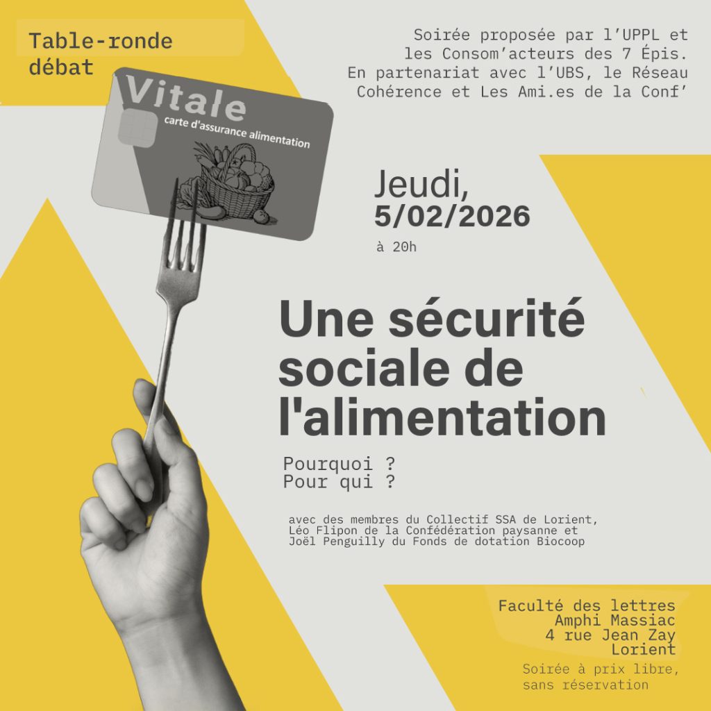 Retour sur la table ronde consacrée à la Sécurité Sociale de l’Alimentation (SSA)
