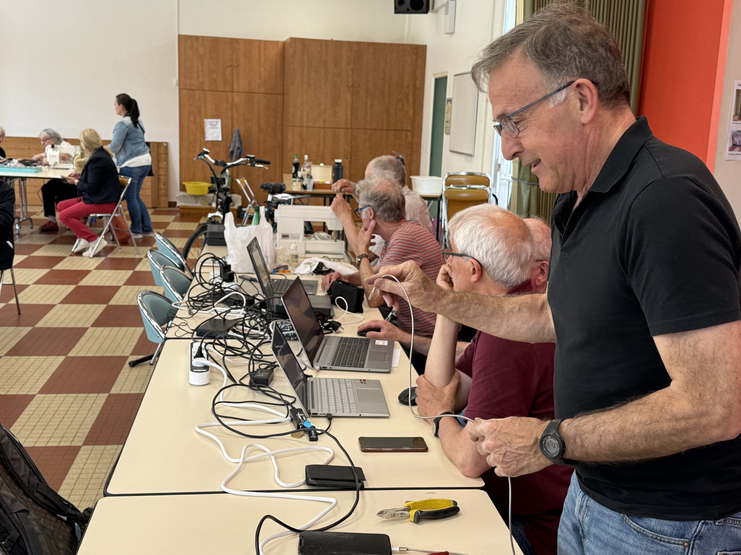 RENCONTRE AVEC LE REPAIR CAFE DE CLEUNAY